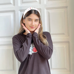 Comely Print Chain Hair Band