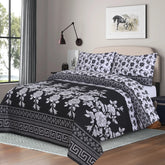 Dusky Black Bedsheet Set