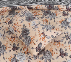 Pearl Coffee Bedsheet Set