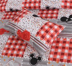 Slight Red Bedsheet Set