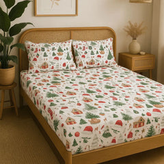 Hollyest - Fitted Bedsheet Set (King)
