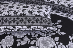 Dusky Black Bedsheet Set