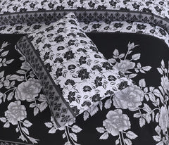 Dusky Black Bedsheet Set