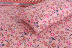 Figon Pink Bedsheet Set