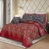 Noor - Winter Comforter Set- 7 Pcs