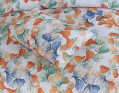 Petal Orange Bedsheet Set