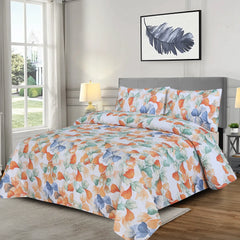 Petal Orange Bedsheet Set