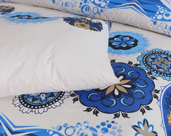 Rine Blue Bedsheet Set
