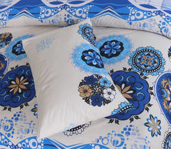 Rine Blue Bedsheet Set