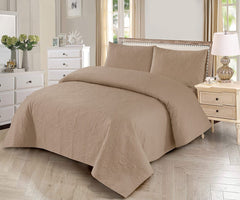 Skin Plain - Winter Comforter Set - 3 Pcs