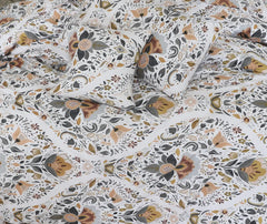 Zarlish - King Size Duvet Cover Set (7 Piece)