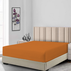 Terry Waterproof Mattress Protector-Mustard King