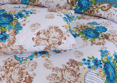 Peanut indogo Bedsheet Set