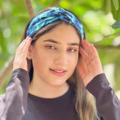 Bluefinity Print Chain Hair Band
