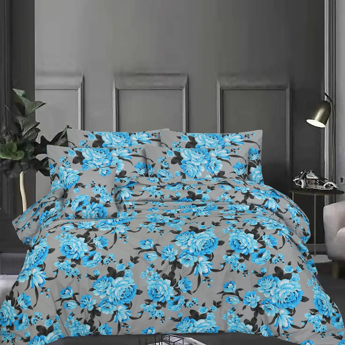 Zimal - King Size Duvet Cover Set (7 Piece)