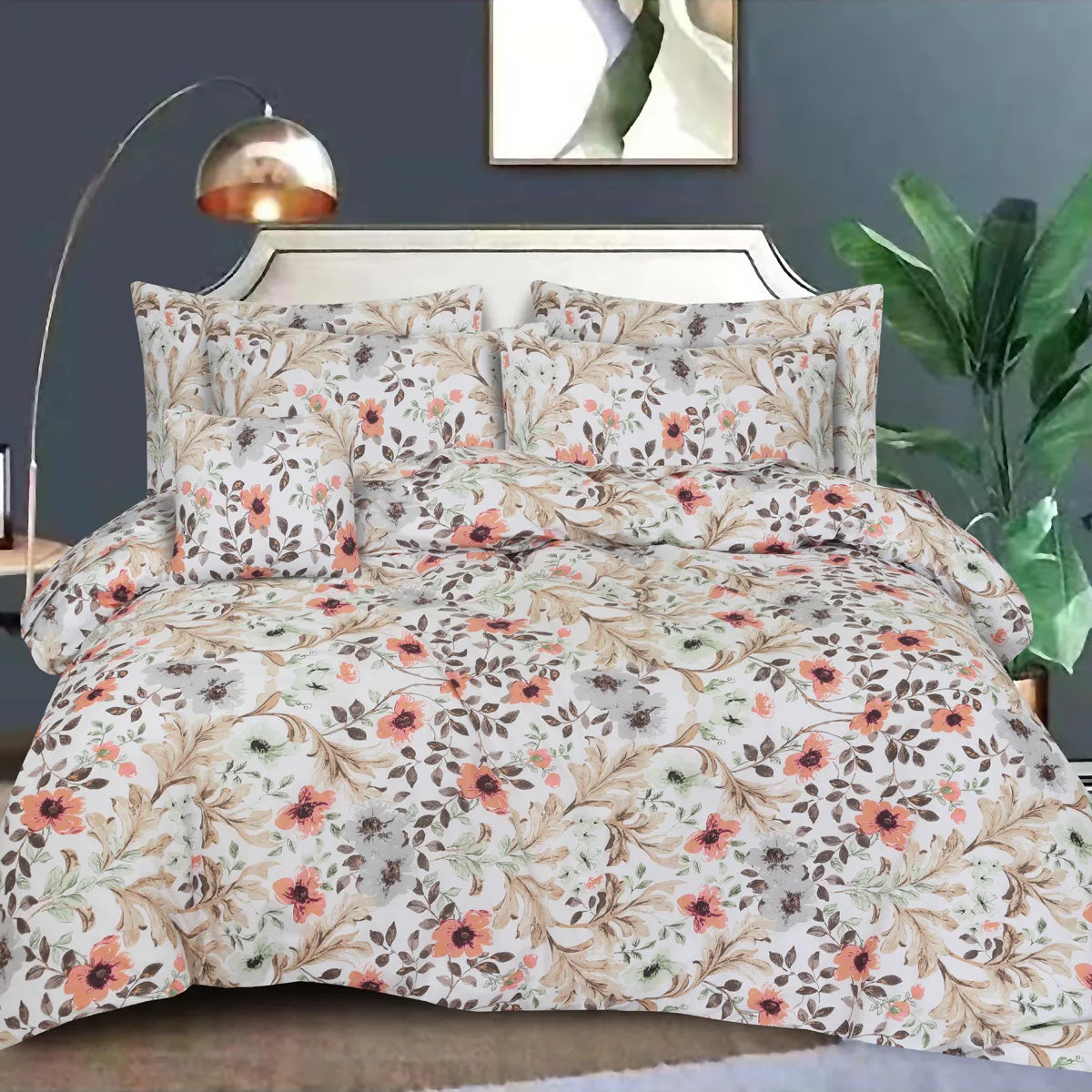 Bahisht - King Size Duvet Cover Set (7 Piece)