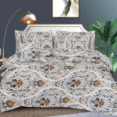 Zarlish - King Size Duvet Cover Set (7 Piece)