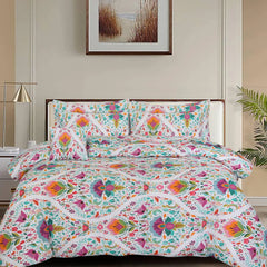 Zauq - King Size Duvet Cover Set (7 Piece)