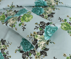Blossom Mint Bedsheet Set