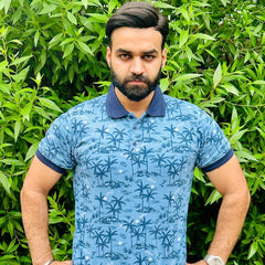 Palm Tree Polo Shirt