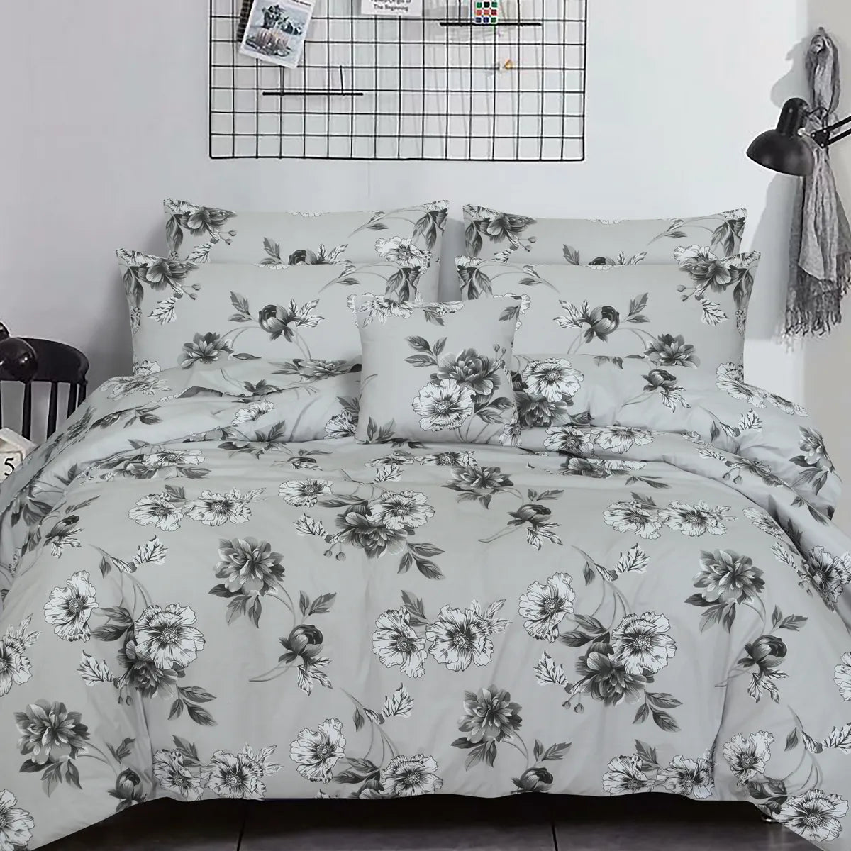 Nakhwat - King Size Duvet Cover Set (7 Piece)