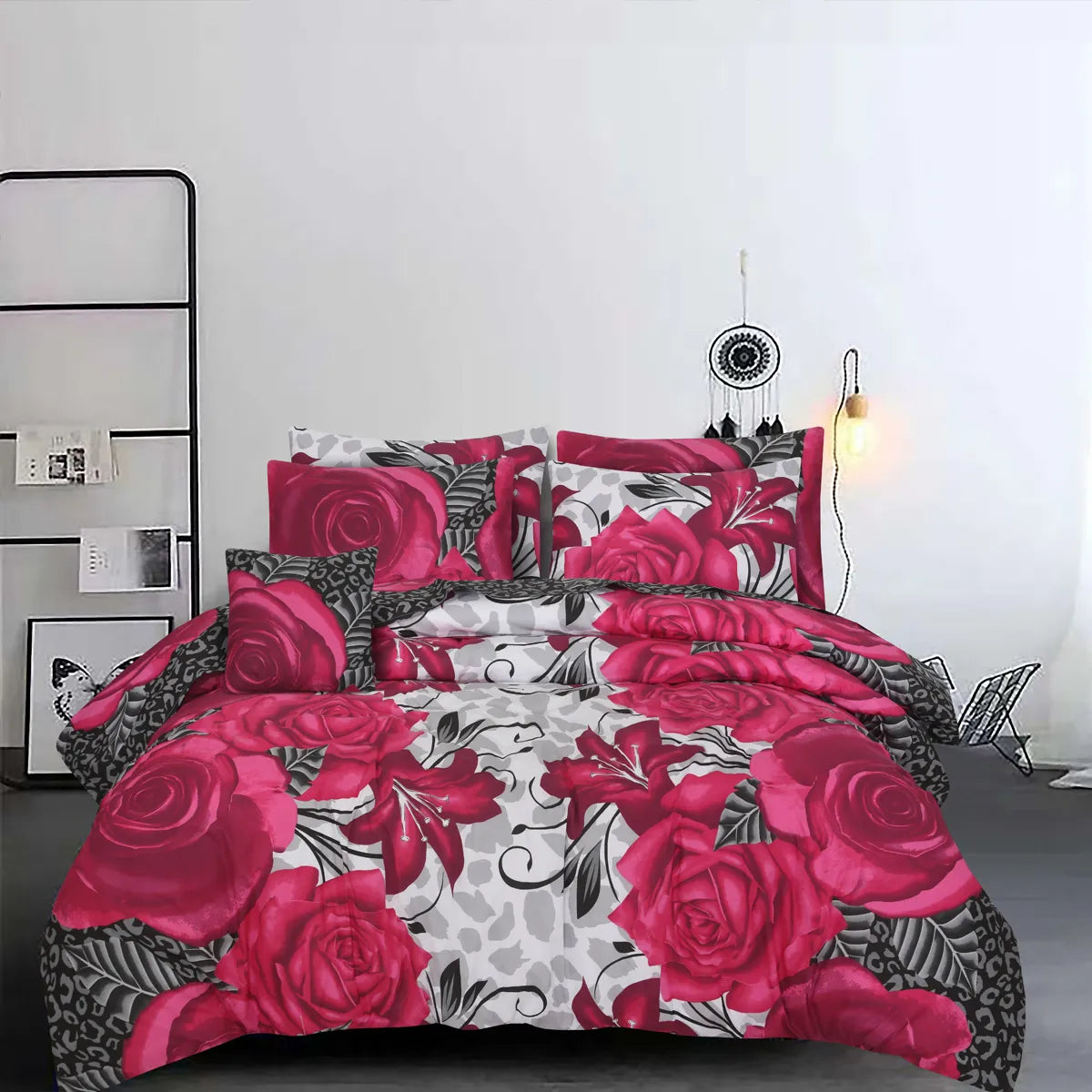 Mahraab - King Size Duvet Cover Set (7 Piece)