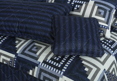 Aaeena- Comforter Set- 7 Pcs