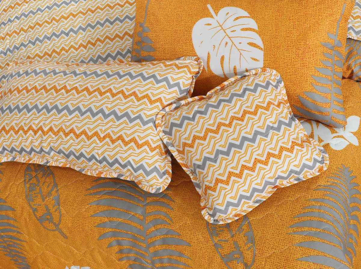 Anbar- Comforter Set- 7 Pcs