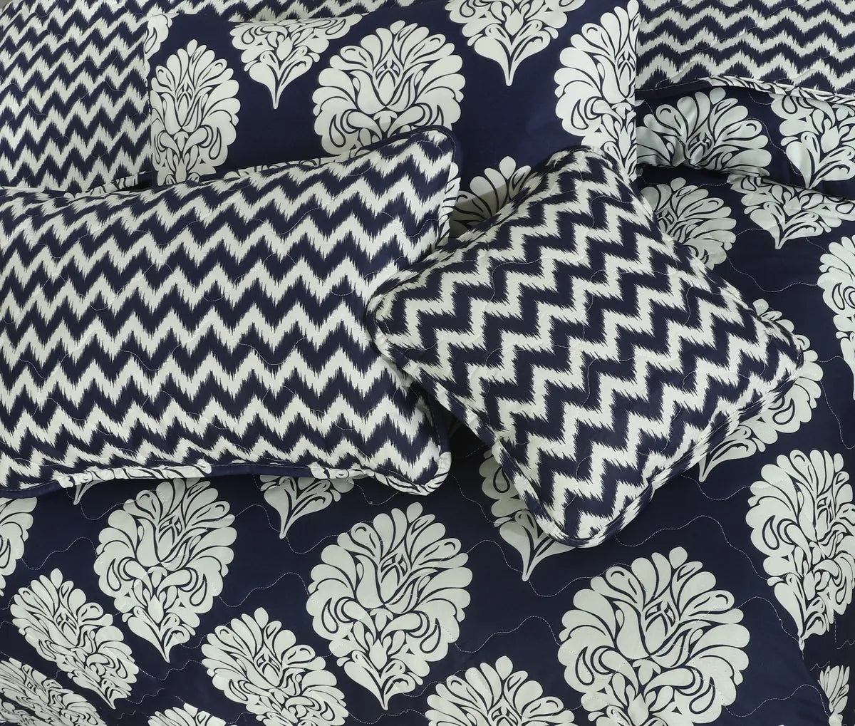 Chaandni - Comforter Set- 7 Pcs