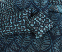 Dareecha - Comforter Set- 7 Pcs
