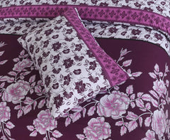 Dusky Purple Bedsheet Set