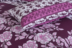 Dusky Purple Bedsheet Set