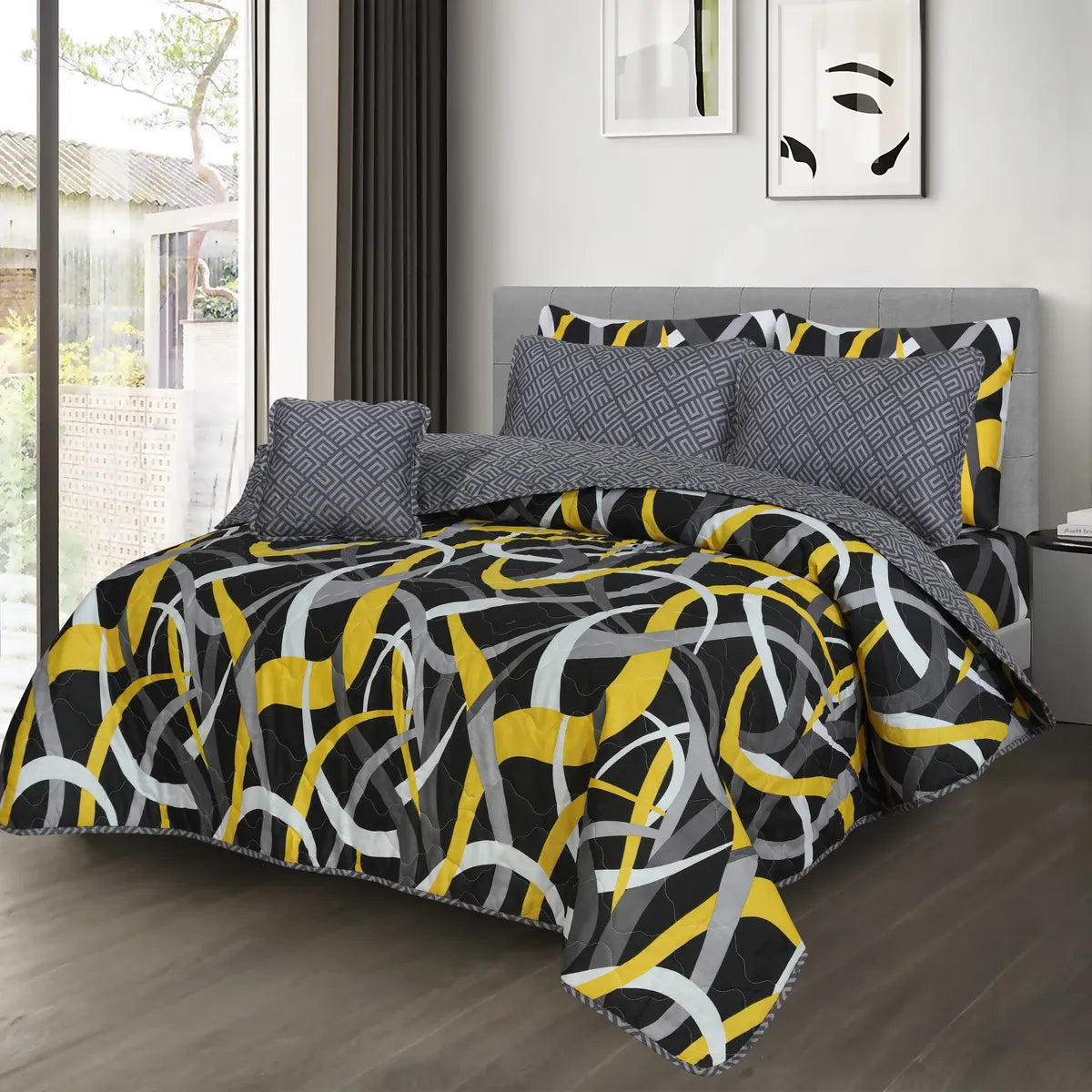 Haala - Comforter Set- 7 Pcs