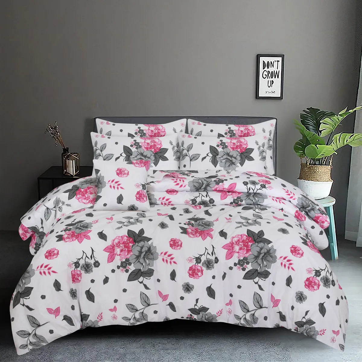 Lehr - King Size Duvet Cover Set (7 Piece)