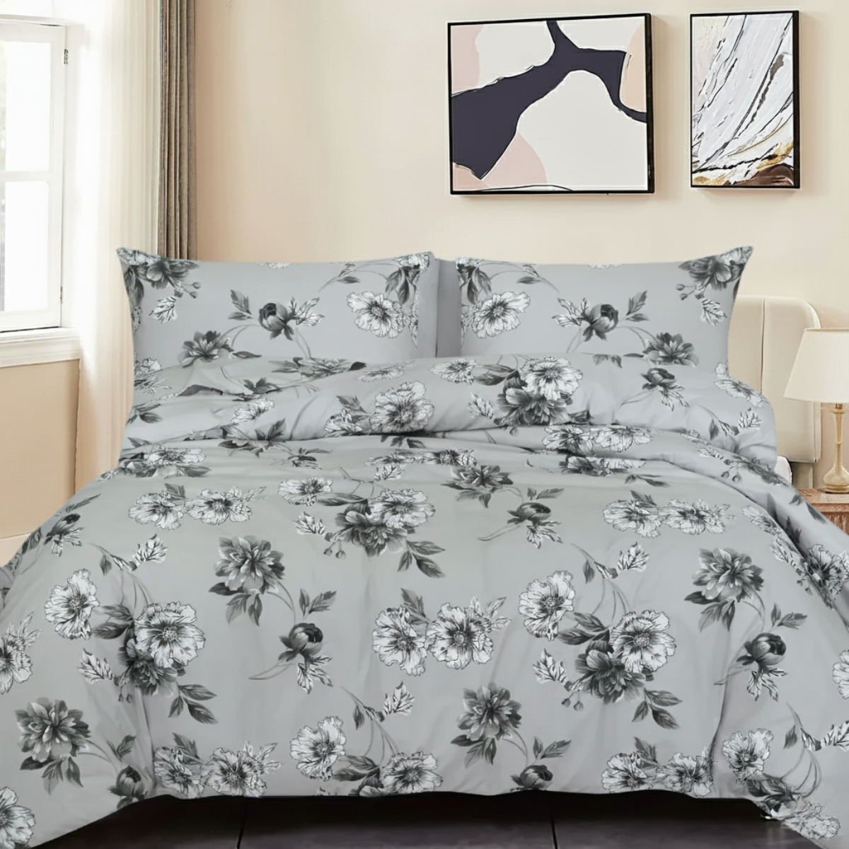 Nakhwat - King Size Duvet Cover Set (3 Piece)
