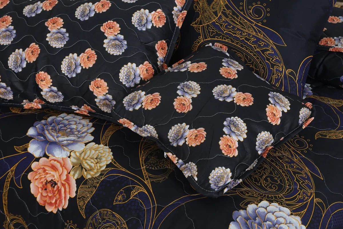 Wajdaan- Comforter Set- 7 Pcs